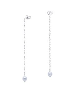 Dangling Chain Silver Earring STC-2218